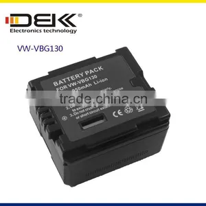 Hot Selling VW-VBG130 Battery For Panasonic HDC-SD9 HDC-HS9 HDC-SX5 HDC-DX1 thumbnail-1