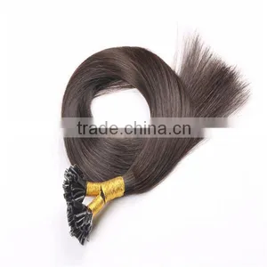 Wholesale Full Cuticle Hight Quality Keratin I Tip Hair/U Tip Hair/Flat Tip Hair Extension thumbnail-2
