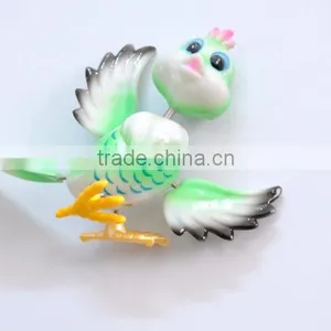 4 Inch Plastic Art Customized Animal Handmade Cartoon Bird Fridge Magnets For Home Decoration thumbnail-3