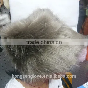 China Product New Women Faux Fur European Style Winter Warm Hat thumbnail-2