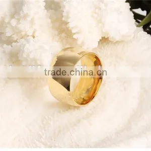 Gold Plated Jewelry Stainless Steel Ring Dubai Gold Ring Designs thumbnail-2
