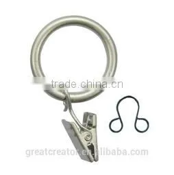 Silver Metal Curtain Rings For Curtains W/Curtain Eyelets thumbnail-1