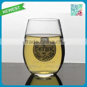 Best Selling Mouth Blown Glass Stemless Glass Wine Cup thumbnail-1