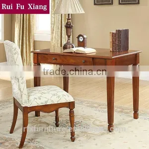 American Classic Desk Chair With Chenille Fabric Finish for the Study Room Furniture AB-212 thumbnail-2