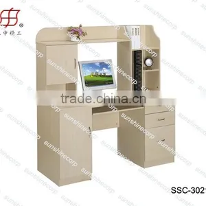 Wooden Computer Table Dimensions With ISO9001 Certificate thumbnail-1