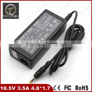100% Perfect Working 65W 18.5v 3.5a 4.8*1.7mm AC Adapter Laptop Charger For HP Compaq Presario V2400 V2600 X1200 thumbnail-1