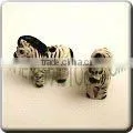 Ceramic Small Animal Shape Bead - Cute Little Zebra thumbnail-1