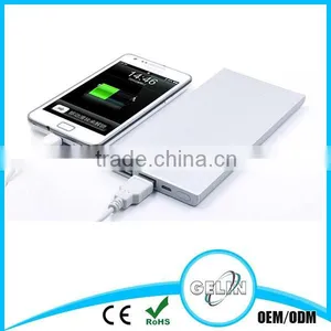 Best Selling Silver Color Power Bank 8000mah Power Bank OEM Charger Supplier's Choice thumbnail-1