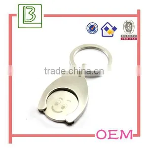 Customized Logo Metal Coin Key Chain thumbnail-1