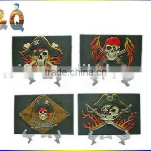 Polyresin Skull Plaque thumbnail-1