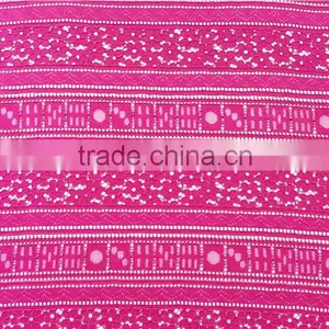 Wholesale Good Quality Polyester Strand Lace Fabric T8045 thumbnail-2