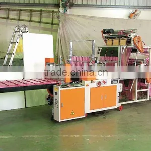 Servo Motor Driven 2 Layer 6 Line Bottom Sealing Bag Making Machine thumbnail-1