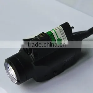 Tactical 300 Lumen LED Light Plus Green Laser Sight for Gun thumbnail-3