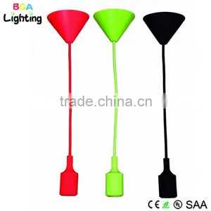 UL E26 Socket Silicone Suspension Lamp, Modern Ceiling Lamp thumbnail-4