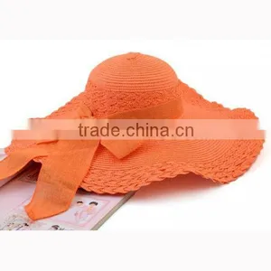 Ladies Elegant Purple Church Hats Made of Straw From Taizhou,China thumbnail-1