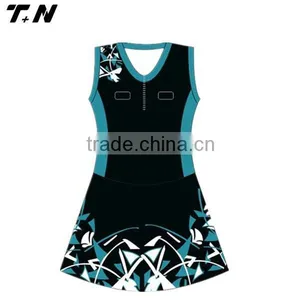 Custom Design Sublimated Women Netball Wear thumbnail-6