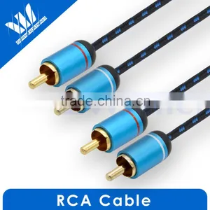 2RCA Stereo Audio Cable - Dual RCA Plug M/M 2 Channel Cable thumbnail-1