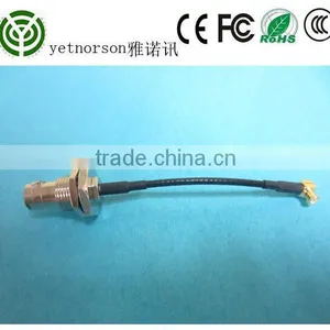 Pigtail Coaxial Cable With Connector N Female to Right Angle Mmcx Rg179 Cable Assembly thumbnail-4