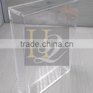 Manufacturer Direct Sale Acrylic Name Card Box Acrylic Paper Box Note Box thumbnail-1