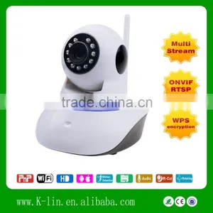 Best Selling!! Indoor Megapixel 720P Two-way Audio CCTV P2P Wireless IP Camera thumbnail-5