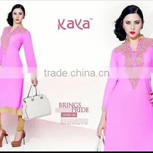 EXCLUSIVELY GEORGETTE KURTIS thumbnail-6
