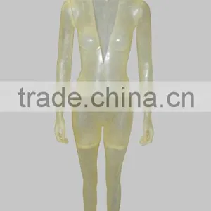 Transparent Headless Female Mannequin w/ Flexible Arms thumbnail-1