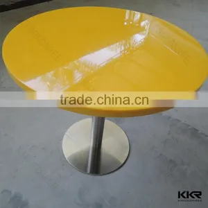 Round Fast Food Restaurant Equipment , Restaurant Tables thumbnail-1