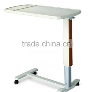 Hpspital Furniture Air Spring Hospital Bed Side Table Over Bed Table thumbnail-2