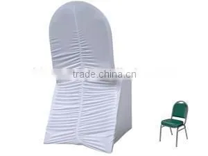 White Spandex Chair Cover/white Wedding Chair Cover thumbnail-1