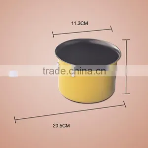 8863 BAKEST 4 Inch Mini Carbon Steel Milk Cuisine Pan/non-stick Chocolate Melting Pot/high Quality Cooking Tools thumbnail-5