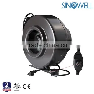 Professional Manufacturer SINOWELL Hydroponics Centrifugal In Line Duct Fan thumbnail-3