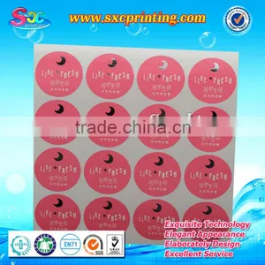 Factory Supply Custom Printed Label Sticker or Biodegradable Custom Sticker Labels thumbnail-1