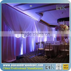 Allstar Elegant Telescopic Beautiful Pipe Drape System Wedding Curtain Backdrops thumbnail-2