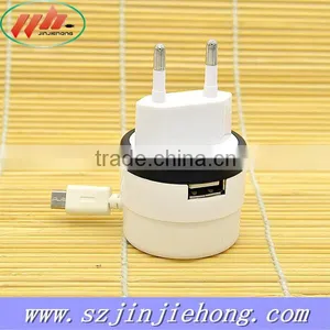 Small Order Acceptable 5V 2A Reasonable Price Single Usb Port Travel Charger Cable EU Plug Supplier's Choice thumbnail-3