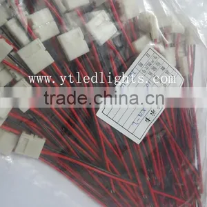 5050smd Led Strip Connector10mm With Line at One End for Single Color 12V Pin-2 Led Strip High Quality Cheap Price 100pcs/bag thumbnail-1