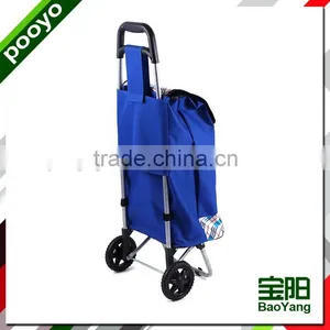Pooyo B2D-04 High Quality Personal Folding Shopping Cart thumbnail-2