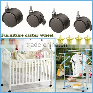 Pro Hot Wholesale Modern Free Sample Nylon High Quality 1 Inch Castor Wheel Quality Choice thumbnail-1