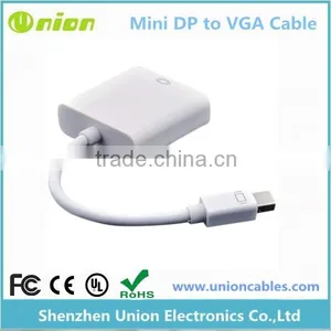 High Quality New Arrival Thunderbolt Mini Displayport DP to VGA Cable thumbnail-1