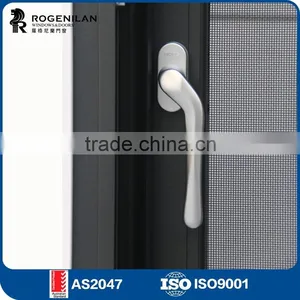 ROGENILAN 118 Series French Window Grill Design Aluminum Room Window Models thumbnail-6