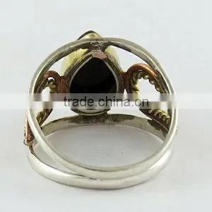 Lovely Black Onyx !! Bezel Setting 925 Sterling Silver Ring, Silver Jewelry Wholesale, 925 Sterling Silver Jewelry thumbnail-4