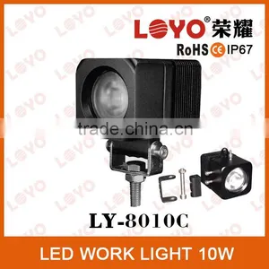 2013 New Black Led Motorcycle Auxiliary Lights, 10w USA Led Work Light thumbnail-1