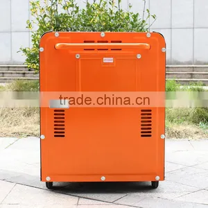BISON China 6kva Silent Diesel Generator Set Standard 220v to 380v Home Use Diesel Generator thumbnail-2