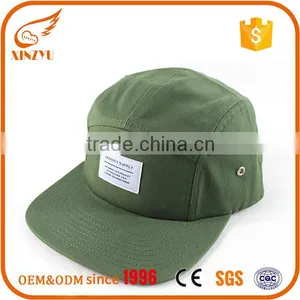 Wholesale 100% Cotton Plain Snapback Trucker Mesh Cap and Hats thumbnail-1