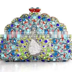 Fashion Lady Rhinestone Crystal Clutch Bag/magazine Clutch Bag/acrylic Purse Display thumbnail-2