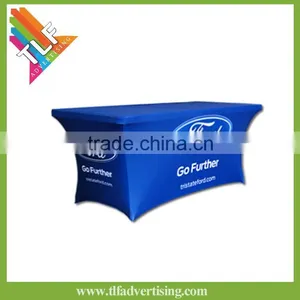 Polyester Custom Logo Meeting Table Cloth thumbnail-1