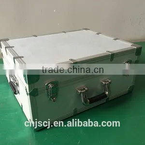 China Permanent Protection With Lock Very Farm Durable Silver Aluminum Carry ABS Tool Case With Lock thumbnail-2
