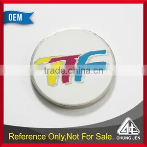Best Selling Euro Plastic / Metal Laser Logo Trolley Shopping Coin thumbnail-6