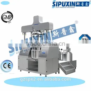 Sipuxin Stationary Homogeneous Paste Emulsifying Machine/high Pressure Homogenizer Emulsifier/cosmetic Emulsifying Machine thumbnail-4