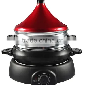 1000W Cooker With 4 Plates XJ-10103 thumbnail-2