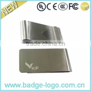 Blank Novelty Cheap Stainless Steel Money Clip thumbnail-1
